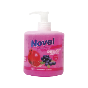 Novel Clarity Ροζ Pomegranate-Acai Berry 500ml Υγρά Καθαριστικά Χεριών